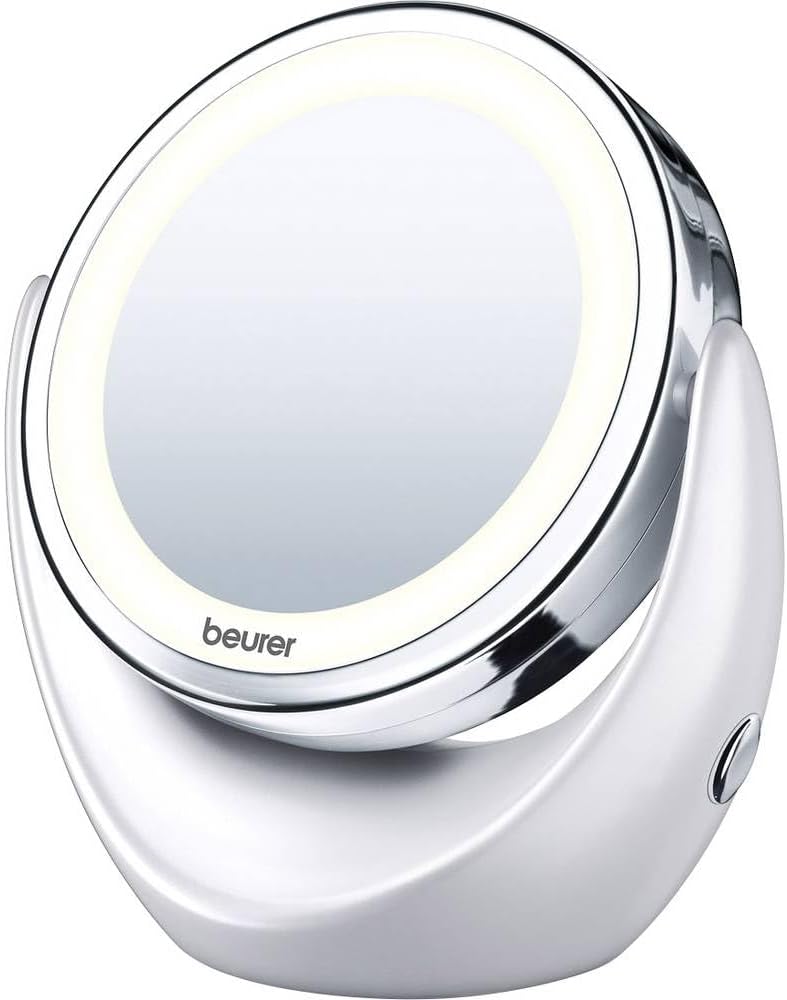 Beurer BS49 Illuminated Vanity Mirror 5x Magnification LED Cosmetic Makeup