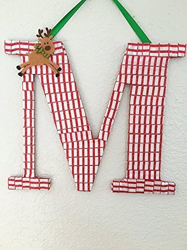Christmas Reindeer Monogram-FREE SHIPPING