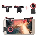 OMUKY Mobile Game Controller Bloody Game Sensitive Shoot,Aim Triggers Buttons and Flexible Gaming Joysticks Walking for Android,iOS Phone