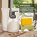 Foaming Soap Dispensers Pump Bottles 10oz 300ml ULG Empty Foam Hand Soap Liquid Containers BPA Free for Kitchen and Bathroom Clear Plastic Press Bottles 3 Piece Gray