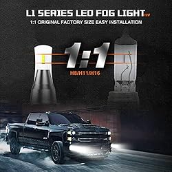 SEALIGHT H11 H8 H16 LED Fog Light Bulbs or