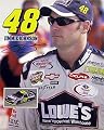 Jimmie Johnson Autographed Photograph - 8x10 Racing ) #48 facsimile - Autographed Photos