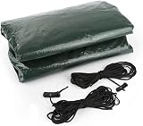 PATIO PLUS Garden Furniture Cover Rectangular 180x120x70cm Green Waterproof view 5