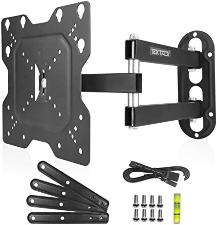 Tektalk TV Wall Mount Bracket Full Motion for 14-42” LCD LED Plasma Flat Screens up to VESA 400x400MM