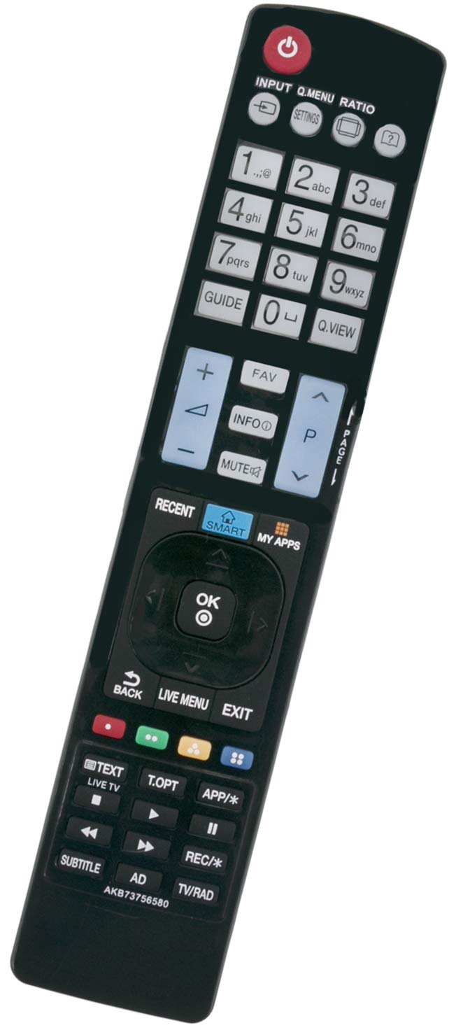 ALLIMITY AKB73756580 Remote Control Replaced for LG LED LCD TV 47LB630V 49LF630V 55LB630V 32LF630V 49UF6909 55LF6329 42LB630V 43LF6319 42LB630V 32LF6319 49LF6319 55LF6309 40LF6319