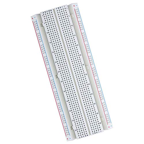 FTCBlock 4 Pieces Breadboards Kit with 120 Pieces Jumper Wires for Arduino Proto Shield Distribution Connecting Blocks