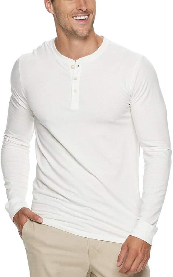 tall slim fit henley