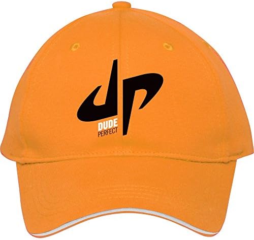 Fashion Adjustable Cotton Baseball Cap Snapback Dp With Dude Perfect Subs Hat (male/female) Baseball Cap Orange