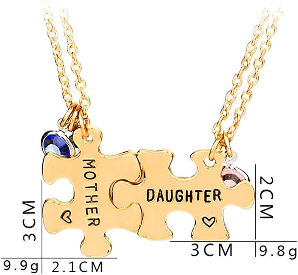 matching mom daughter necklaces