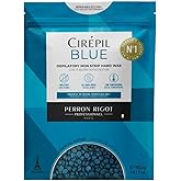 Cirepil - Blue - 400g / 14.11 oz Hard Wax Beads Bag - Face & Body Wax, Unscented & No Strip Needed - Perfect for Sensitive Skin & Brazilian Waxing - Fluid Gel Texture, Easy Hair-Removal