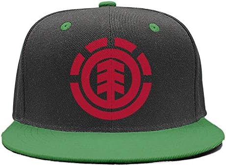Unisex Casual Baseball Caps Element-Skateboards-Logo- Pattern Adjustable Visor Hats