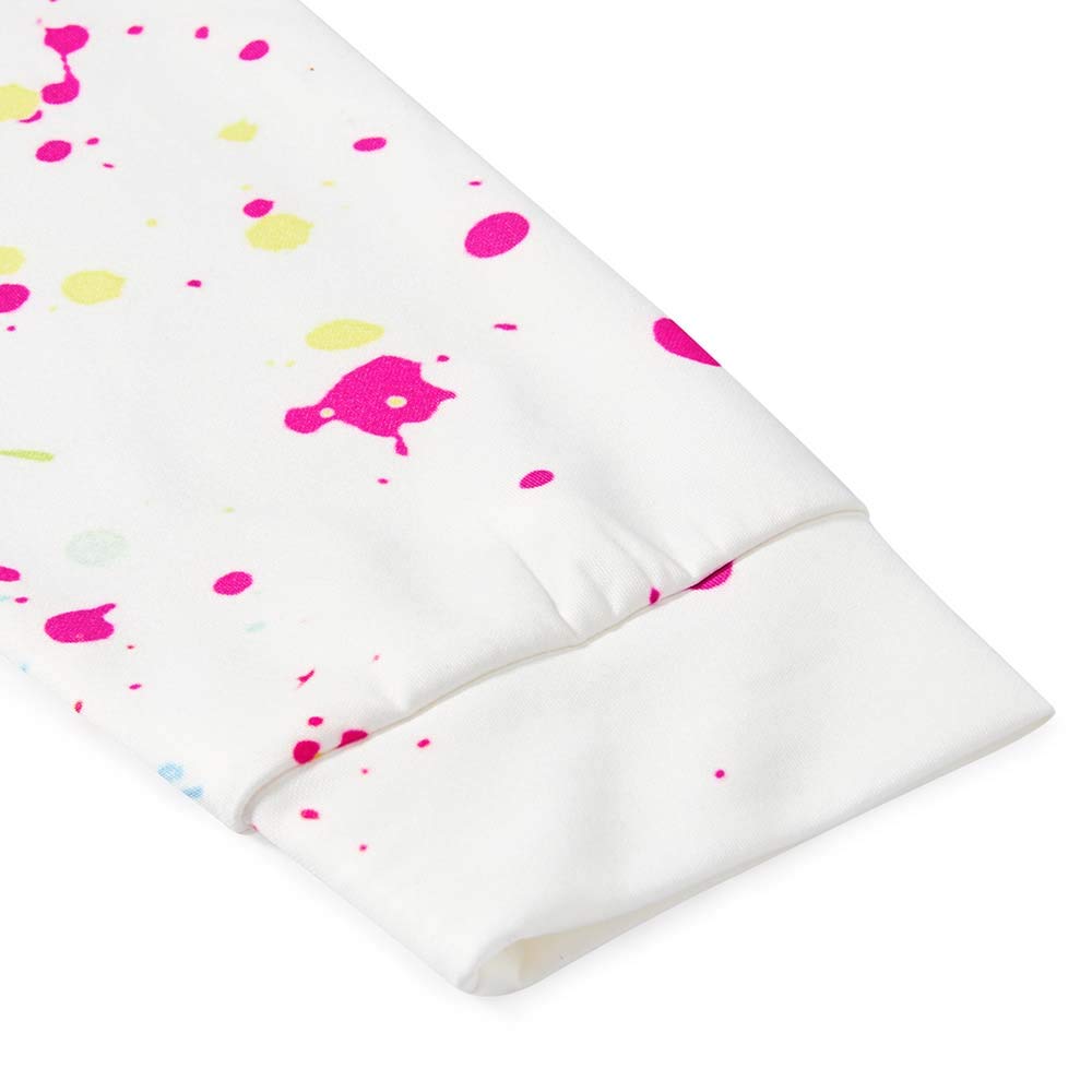 Bfustyle Pullover Vestito Donna 3D Stampato Sgocciolatura Tasche Sport Pullover Vestito Taglie Forti per Ragazze Signore L