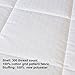 puredown All Season Cal King Size Down Alternative Comforter, Soft Duvet Insert with Corner Tabs (106x90 inch, White)