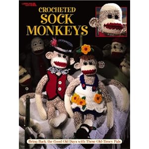 Crocheted Sock Monkeys (Leisure Arts #3130)