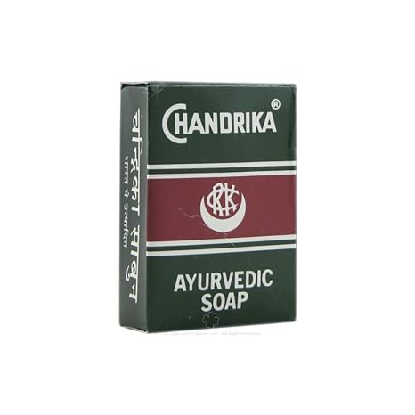 Auromere bar soap chandrika 2.64oz (027275401004)