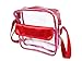 Nova Sport Wear Clear Messenger Bag, NFL Clear Bag Policy Stadium Approved Tote