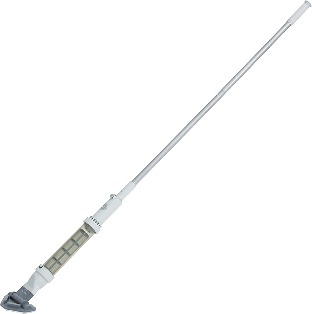 Bestway Underwater Vacuum Cleaner Grey 16 cm x 9.8 cm x 155 cm