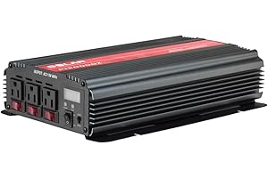 Clore Automotive SOLAR PI20000X 2000W Triple Outlet Power Inverter