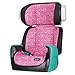 Evenflo Spectrum 2-in-1 Booster Car Seat, Fuchsia Shock