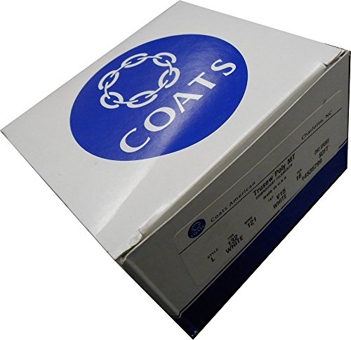 Coats Trusew Polyester Continuous Filament Bobbin Size L White