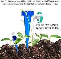Amazon Com 18 Pcs Plant Waterer Self Watering Spike Slow Release