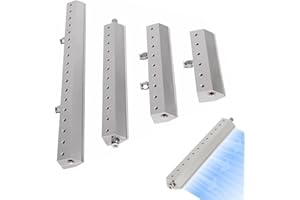 Industrial Air Knife Blower, Stainless Steel Air Knife Blower, Air Outlet Gap 0.05mm, Dust Blowing Air Blade with 1/4" Thread