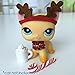 Pet Shop Accessories LPS Christmas Clothes Lot Reindeer