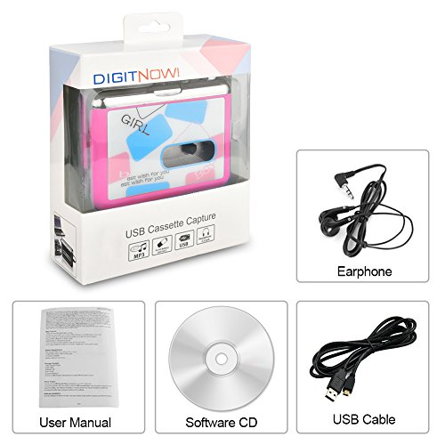 5 DIGITNOW+Cassette+Player+Cassette+Converter+Compatible