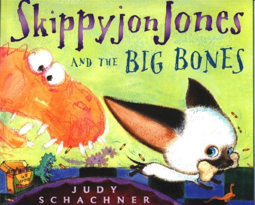 Skippyjon Jones and the Big Bones 0545201268 Book Cover