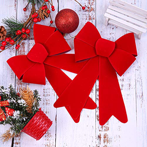 3 Aneco+Christmas+Wreaths+Outdoor+Decorations
