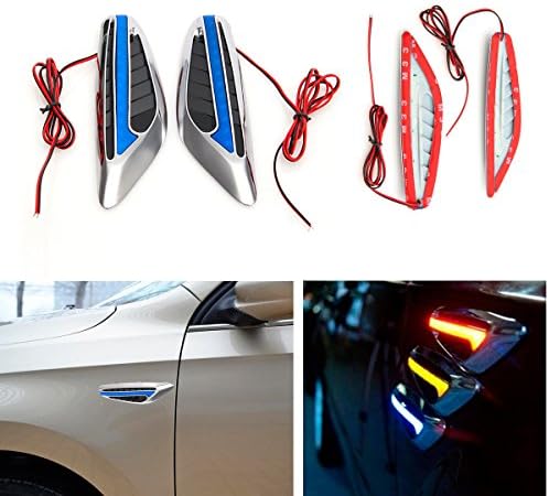 CHAMPLED 1 Pair Universal Blade LED Car Steering Light Fender Turn Signal Side Light HONDA INFINITI KIA HYNDAI DACIA DAEWOO