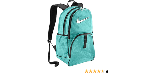 white nike mesh backpack