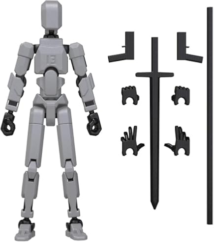 MerryXD Titan 13 Action Figure,Assembly Completed Dummy 13 Action