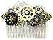 Forum Novelties Unisex-Adults Steampunk Comb, White, Standard
