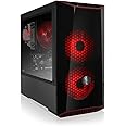 AVGPC Hellfire Series Gaming PC - AMD Ryzen 5 5600G 6-Core 3.90 GHz, RTX 3050 8GB DDR6, 16GB 3200MHz DDR4, 1TB NVME M.2 SSD, Hyper 212 RGB Cooler, RGB Fans, MasterBox 3.1 Lite TG Case, Windows 11