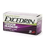 Excedrin Tension Headache Caplets 100 Ct Pack of 2