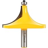 Yonico 13171 13171 Round Over Edging Router Bit-1-1/2-Inch Radius 1/2-Inch Shank,