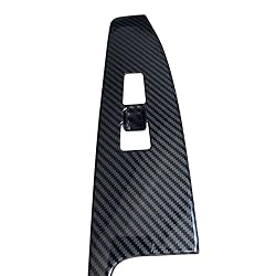 ruihe 4pc Carbon Fiber Color Automobile Door Window