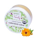Nature's Herbal Calendula Salve, Calendula Cream, USDA Certified Organic. Multipurpose Ointment, Skin Cream, Lotion, Moisturizer. Sensitive Skin Formula. Eczema & Psoriasis Cream. (2 oz) (Unscented)