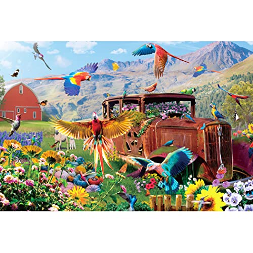 Lavievert Jigsaw Puzzle 1000 Piece Puzzle for Adults and Kids - Farm Birds