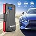 SUAOKI Jump Starter P6 800A （6.0L Gas or 5.0L Diesel）Large Jump Battery Booster with Dual USB Port, LCD display and Intelligent Clamps, UL Certified