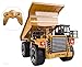 WolVol 6 Channel Electric Rc Remote Control Full Functional Dump Truck Toy for Kids with Lights, Metal Die-Cast Front