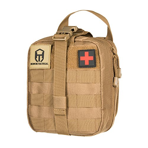 Honor Tactical MOLLE Rip-Away EMT Medical First Aid Kit IFAK Utility Pouch