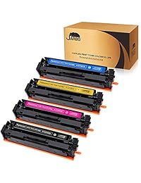 JARBO 4 Pack Compatible Toner Cartridges Replacement for HP 202X 202A CF500X CF501X CF502X CF503X High Yield, Use with HP Laserjet Pro M281fdw M254dw M254dn M254nw M281dw M281fdn M281cdw Printer