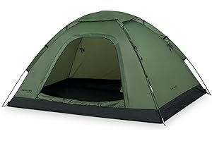 IDOOGEN Instant Tents for Camping, 2-3 Person Pop Up Camping Tent, 60s Easy Setup Waterproof Dome Tent for Camping Beach Outdoor Travel