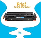 InkJello Cyan Toner CF411X for HP M477fdw M452dn M377dw Pro MFP 5000 Pages view 3