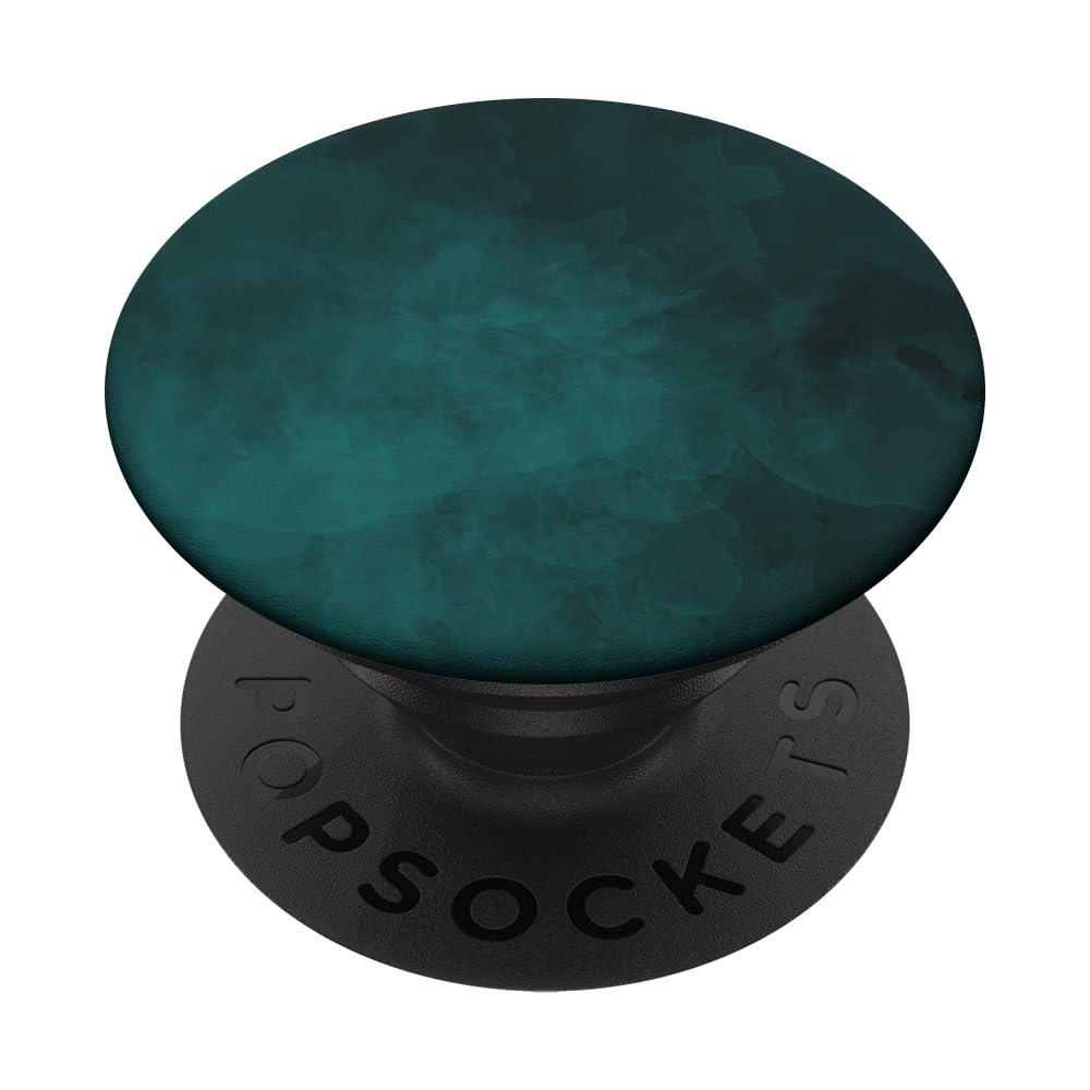 Emerald Blue Green Watercolour PopSockets Adhesive PopGrip
