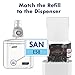 PURELL ES8 Hand Sanitizer Touch-Free Dispenser, White, Dispenser for PURELL ES8 1200 mL Hand Sanitizer Refills -  7720-01
