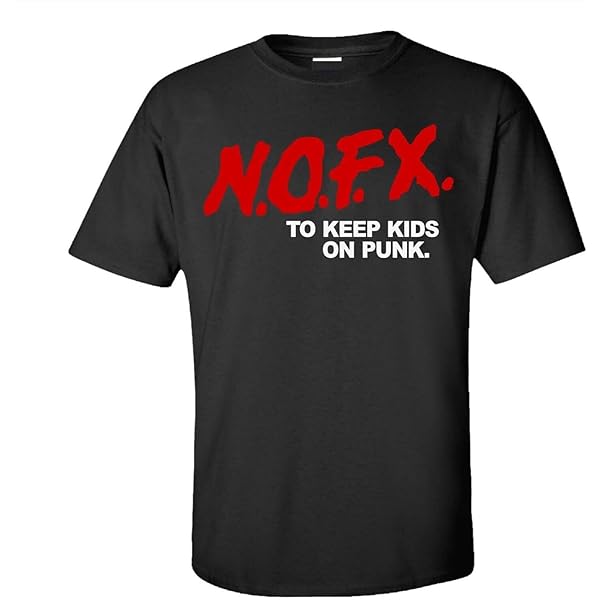 Amazon.com: NOFX Band Shirt, Vintage 90's NOFX Band Logo