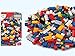 Alapa Set of 9 Lego Compatible 5x5 Building Boards 9 Colors